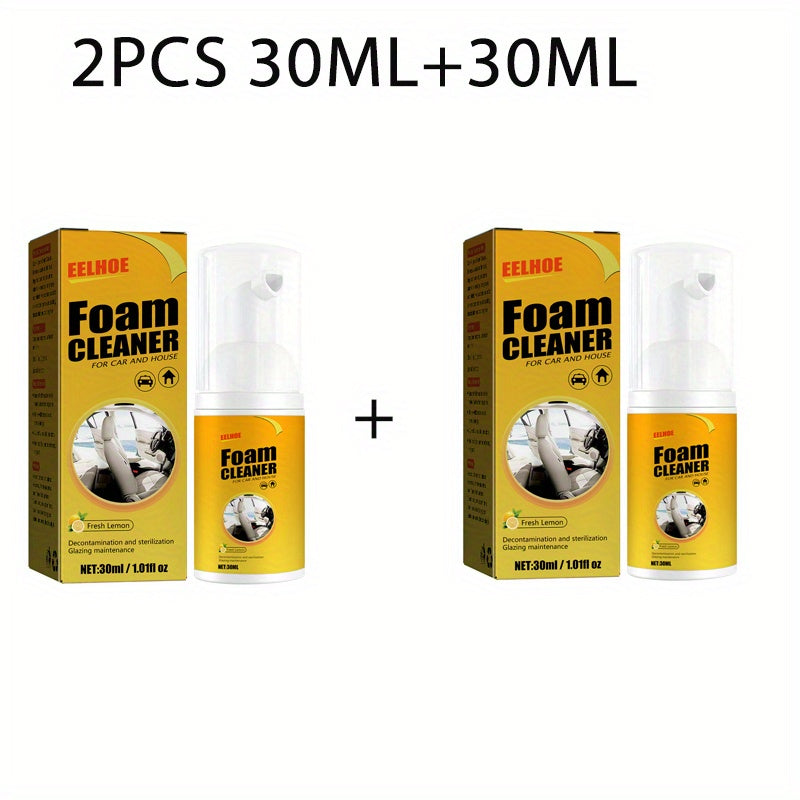 2 Boxes 30 100ML Foam Cleaner for Leather Car Interior Home Maintenance