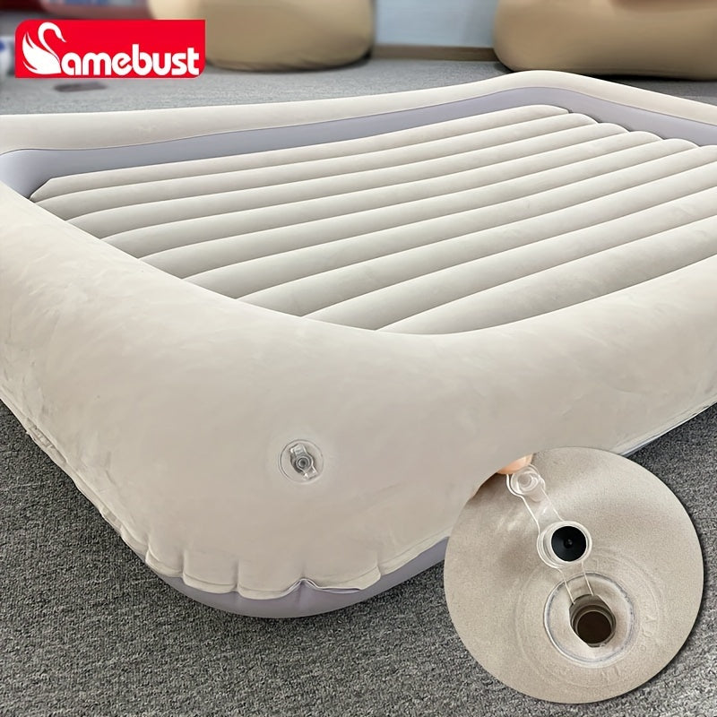 Portable Inflatable Air Bed Removable Air Mattress Quick Inflating