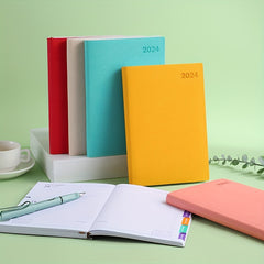 A5 12-Month Daily Planner Notebook