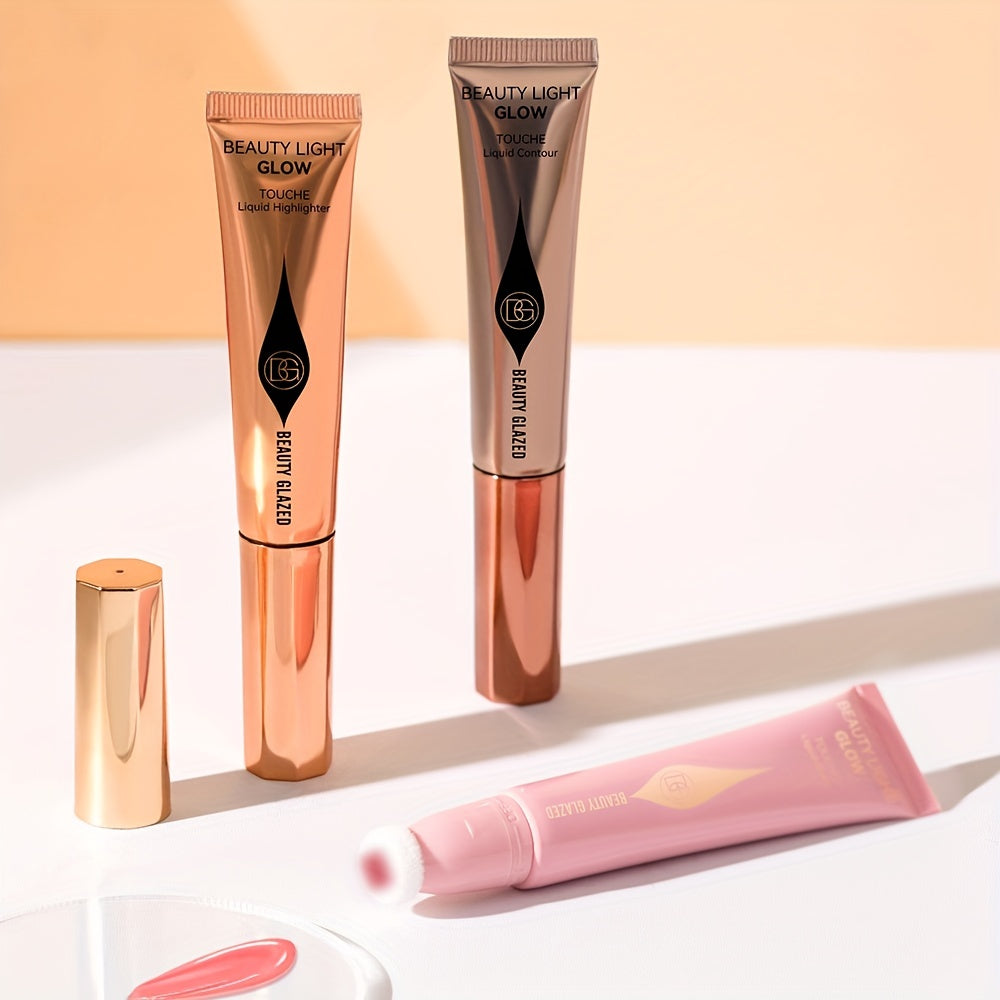 4-In-1 Makeup Pen: Shimmer, Glitter, Brightening, Contouring