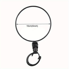 360 Degree Rotating Bike Mirror for Rear View Safety Universal Handlebar Mount