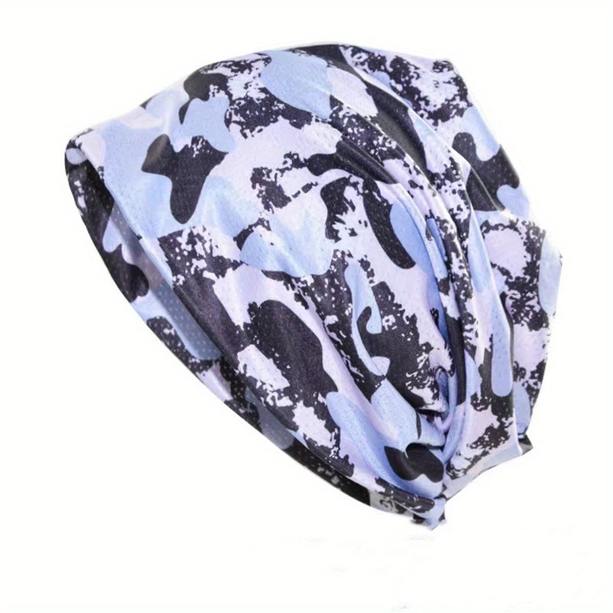 Mesh Stacking Cap Camouflage Pullover Thin Head Wrap