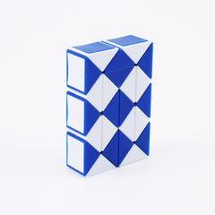 3D Magic Snake Ruler Transformable Puzzle Toy for Kids