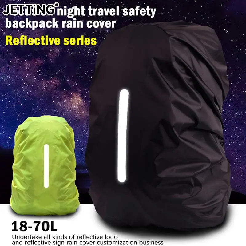Backpack Rain Cover Reflective Waterproof Bag Outdoor Camping Travel
