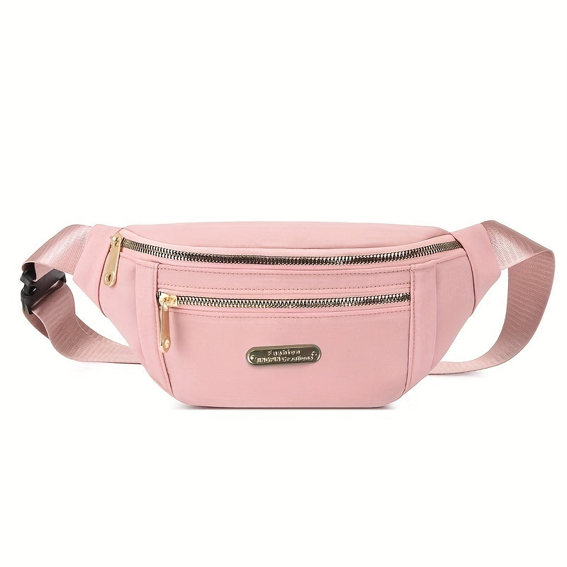 Women's Large Capacity Waist Bag Oxford Cloth Fanny Pack