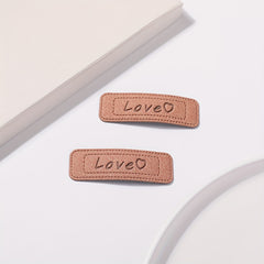 2pcs Candy Frosted Hair Clip for Women Girls