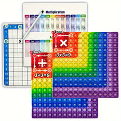 Legendstar Math Practice Set with Multiplication & Addition Popper Toys