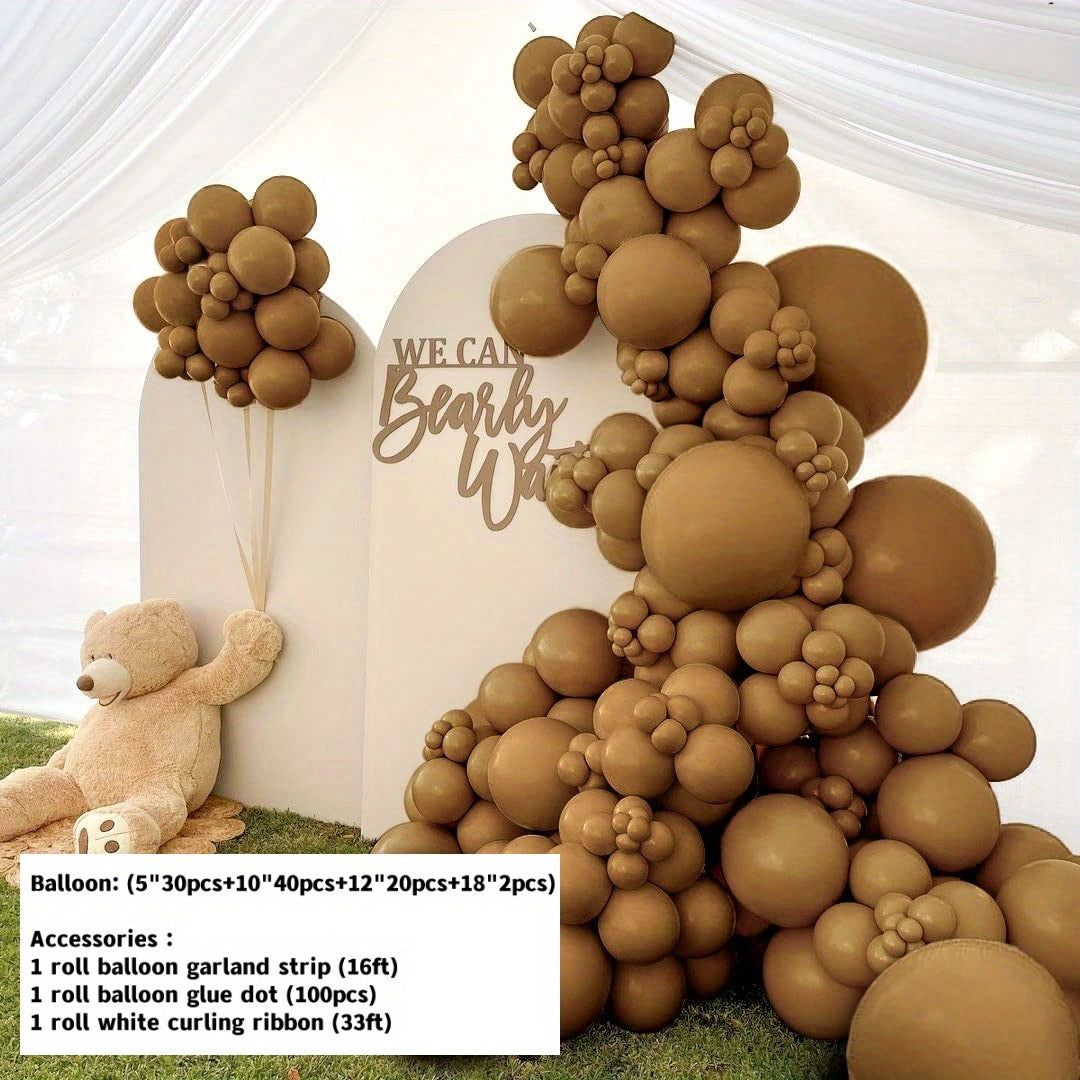 105pc Retro Balloon Garland Set in Pastel Colors - Balloon Arch Kit
