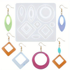 Crystal Drop Glue Mold Epoxy Resin Jewelry Silicone Mold