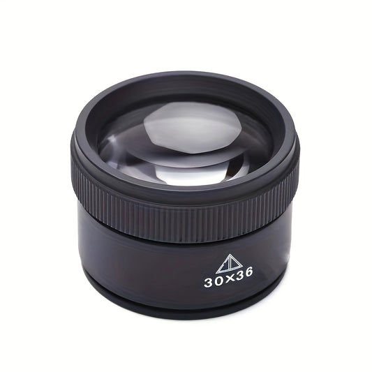 30x36 Optical Glass Lens Jewelry Magnifier Loupe For Jewelry Coin Stamps Wat