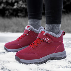 Plush Lined Snow Boots Waterproof Lightweight Winter Shoes