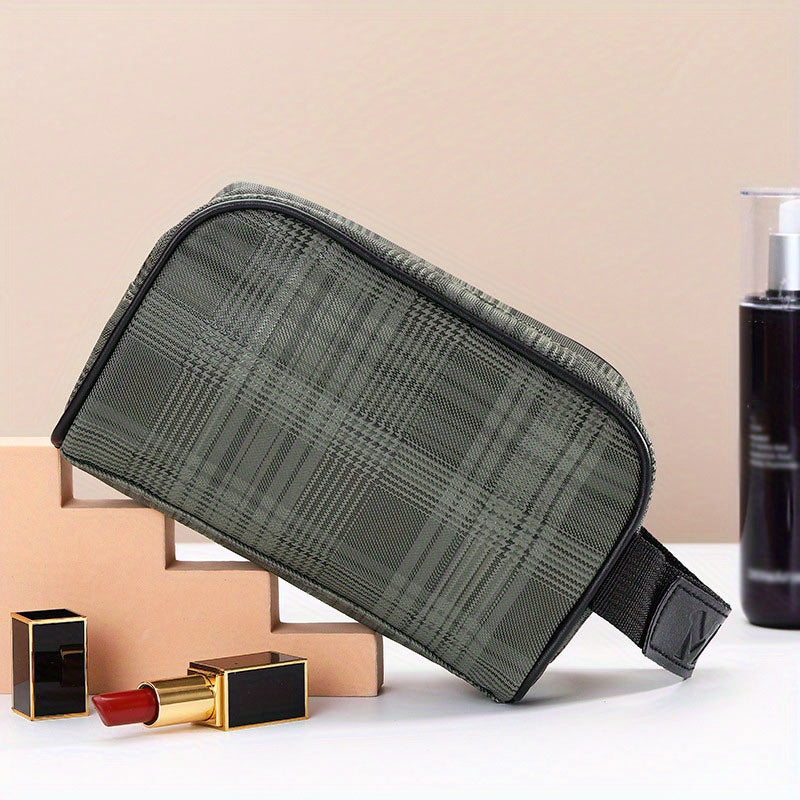 Portable Twill Travel Storage Bag Large Capacity Cosmetics Bag Toiletry Bag
