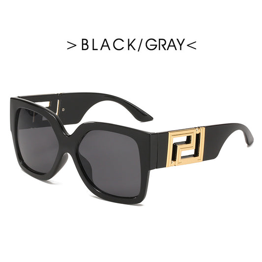 Vintage Oversized Square Sunglasses for Women