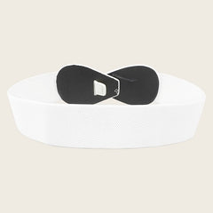 Women's Elastic Waist Cover Belt Stretchy Wide Waistband