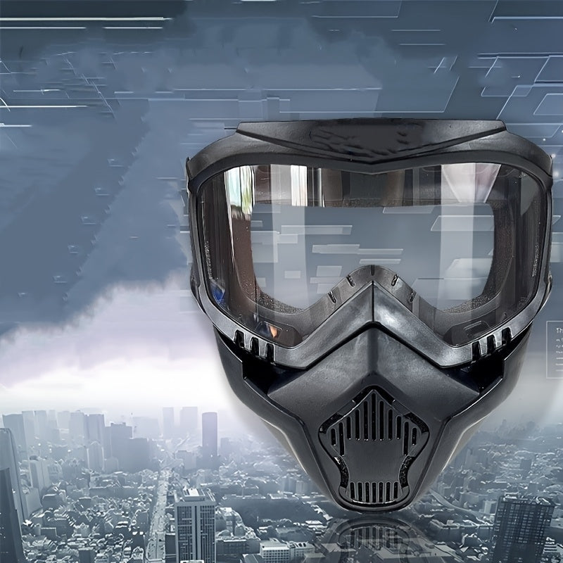 Cyberpunk Full Face Decorative Mask for Outdoor Sports