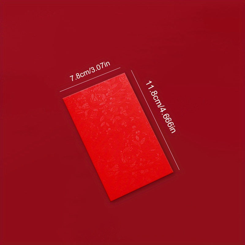6pcs High Printed Red Envelopes for Various Occasions