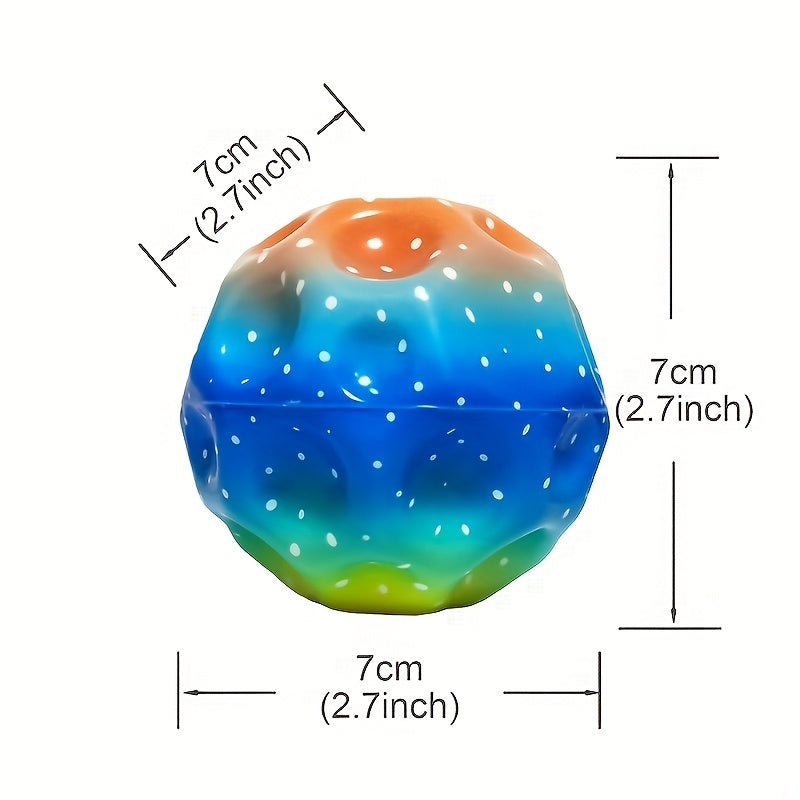 1pc Colorful Bouncing Ball Festive Toy Set