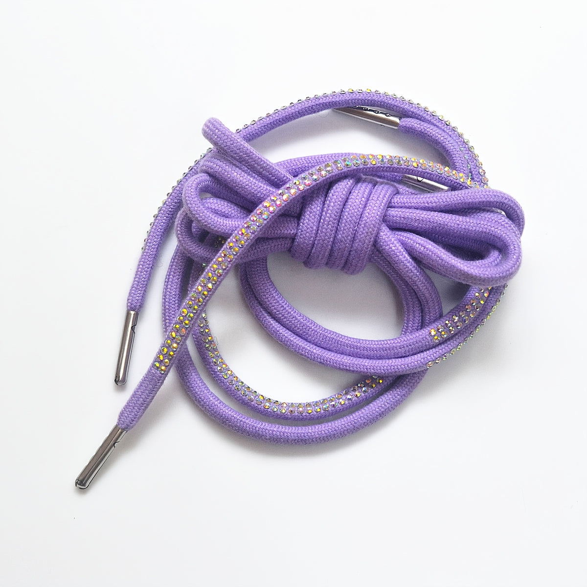 Crystal Embroidered Rope Hoodie Drawstring DIY Accessory