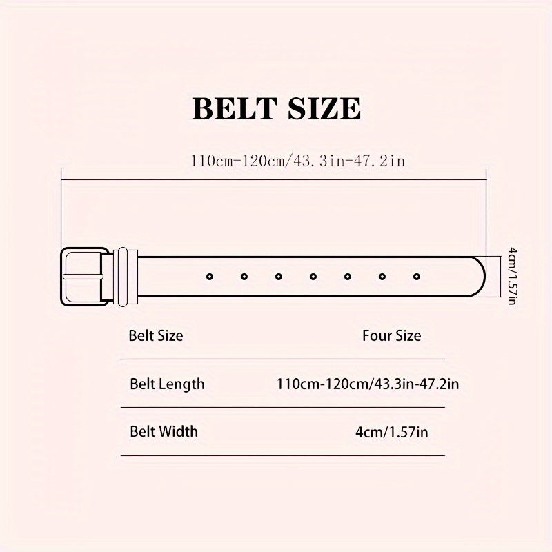 Classic Men's Hole Belt