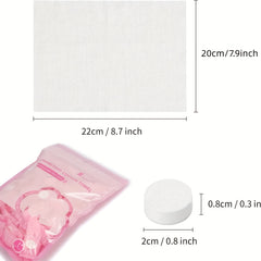 Compressed Towels Disposable Portable Face Towel Mini Tablets Cotton Coin Tissue