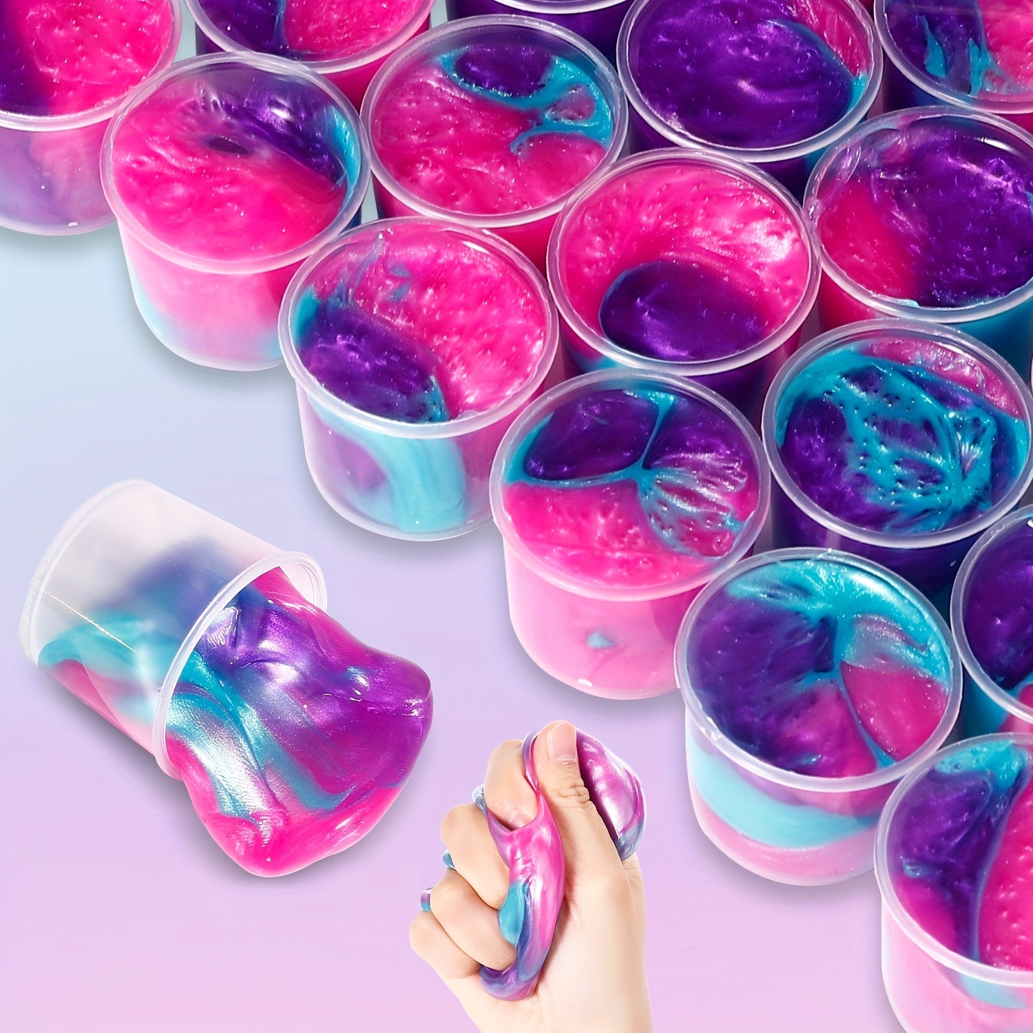 20pcs Slime Party Gift Set Ultra Soft Non Sticky Crystal Mud