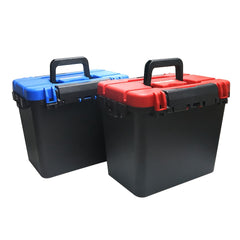 1pc Portable Tool Box Parts Organizer Box Plastic Household Screw Storage Box
