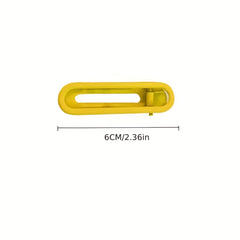 Solid Side Clip Duck Billed Clip Hair Accessory