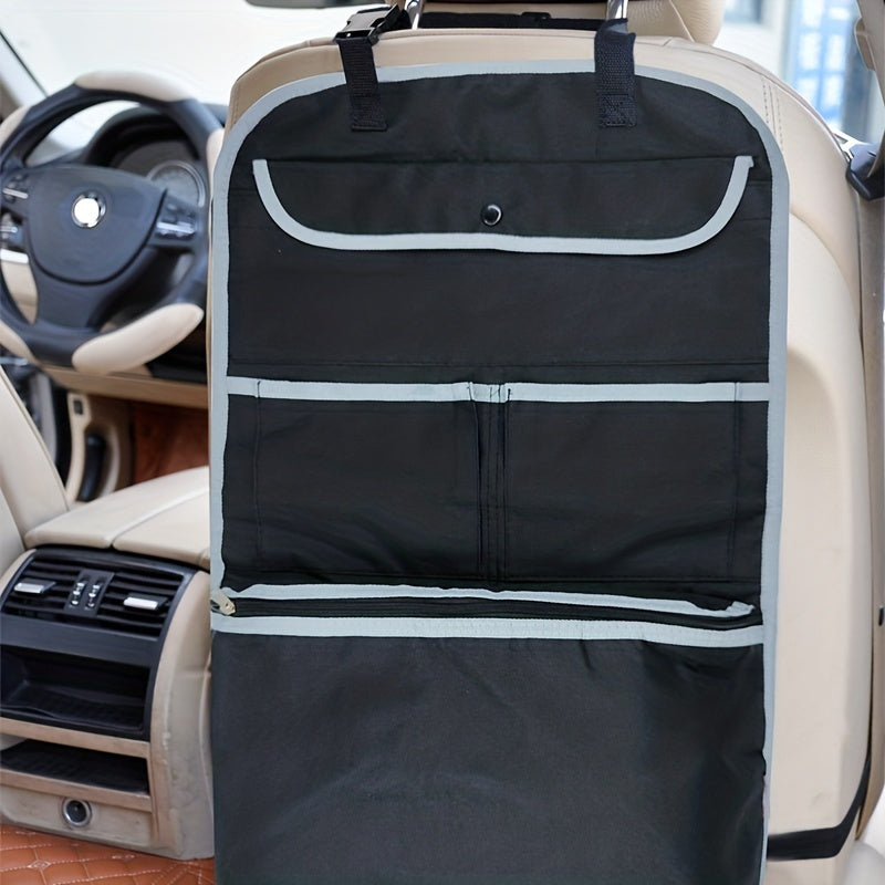 Car Seat Back Storage Bag Convenient Functional Car Interior Storage Bag