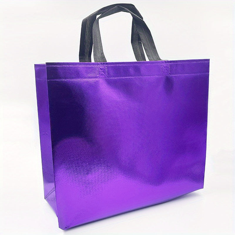 4PCS Large Reusable Glitter Gift Bags for Party Wedding Valentine's Christmas