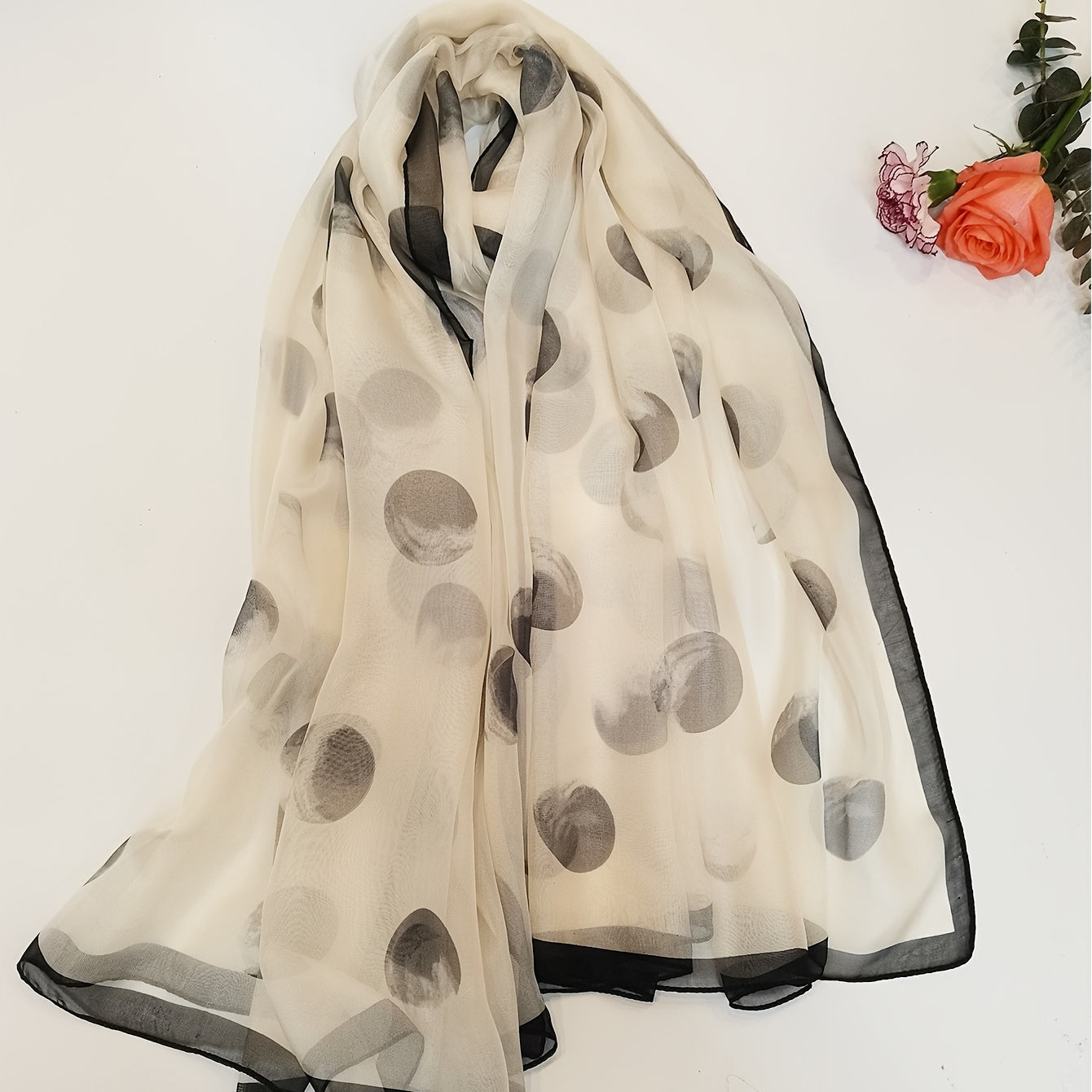 Thin Yarn Scarf & Shawl Casual Windproof Sunscreen Beach Towel