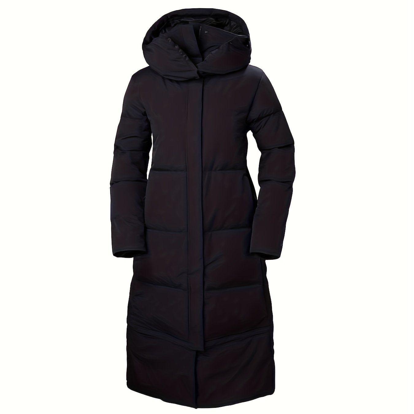 Over the Knee Puffer Hooded Jacket Waterproof Winter Warm Down Coat Women's Acti