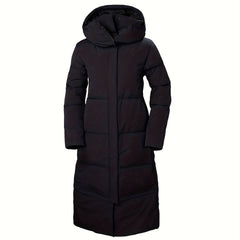 Over the Knee Puffer Hooded Jacket Waterproof Winter Warm Down Coat Women's Acti