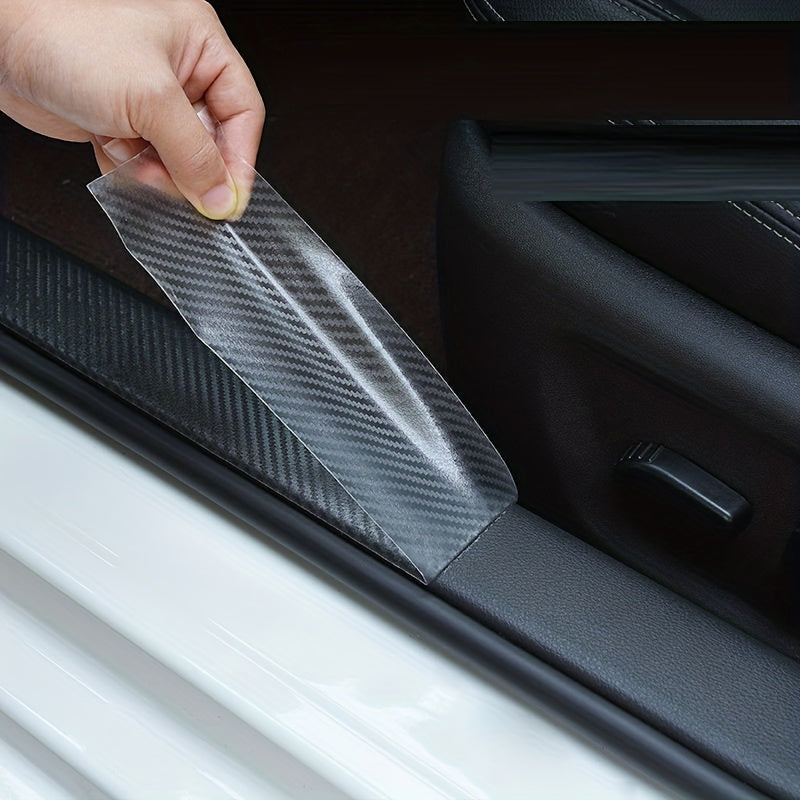 Invisible Transparent Car Body Film Carbon Fiber Anti-scratch Door Sill Strip