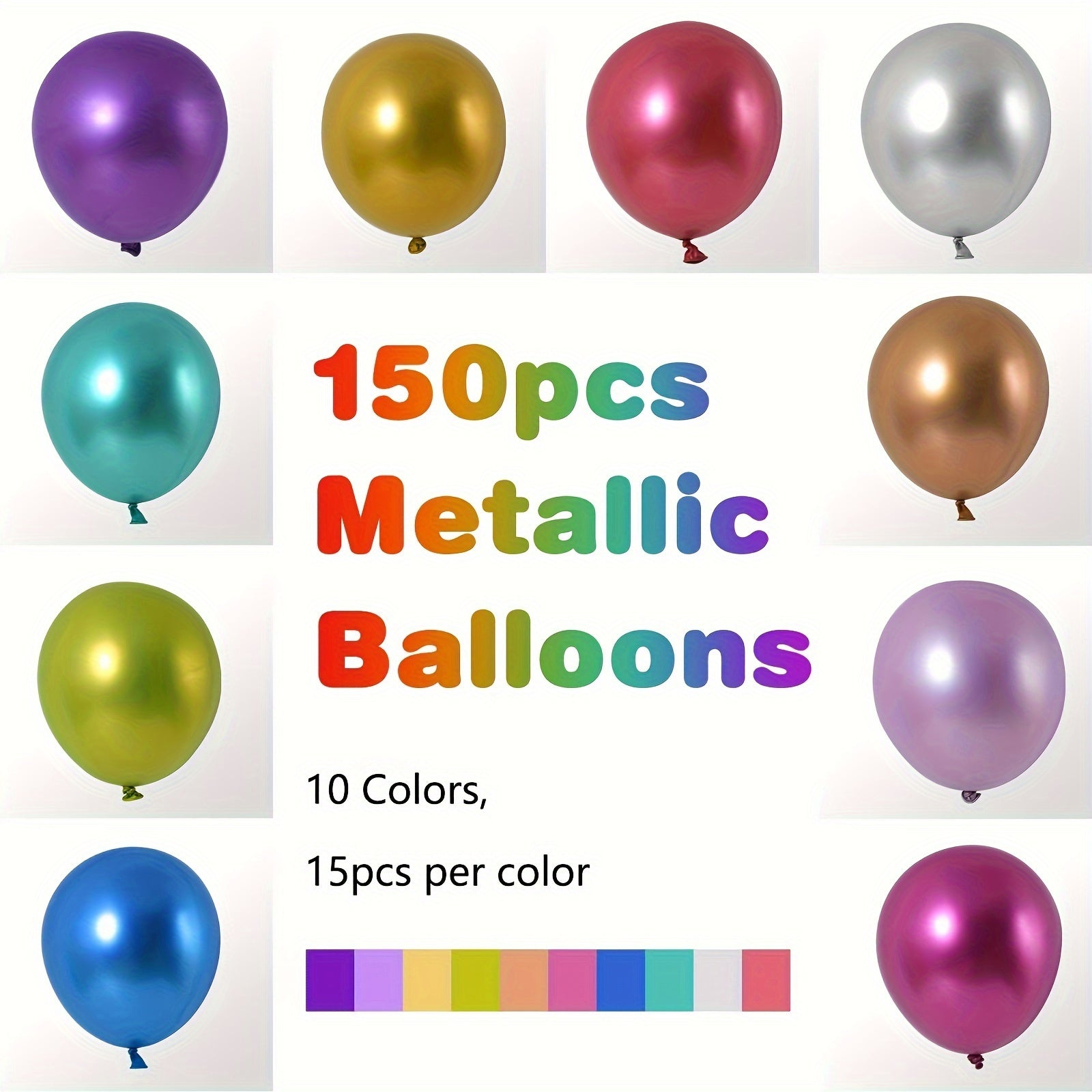 Metal Pearl Balloons 30 48 Cm 10 Colors Latex Balloons Birthday