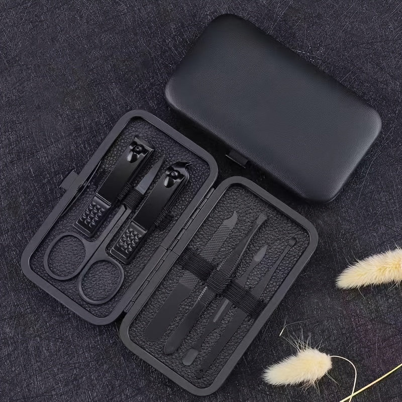 Manicure Cutters Nail Clipper Set Stainless Steel Pedicure Scissors Tool