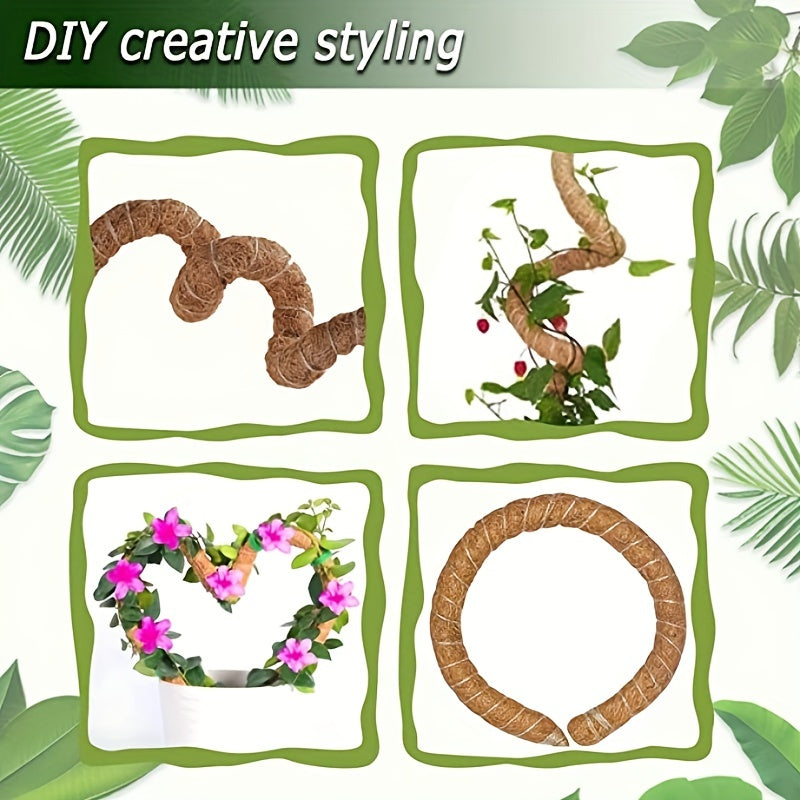 Sisal Rope Bottom Climbing Bracket for Greenery Gardening