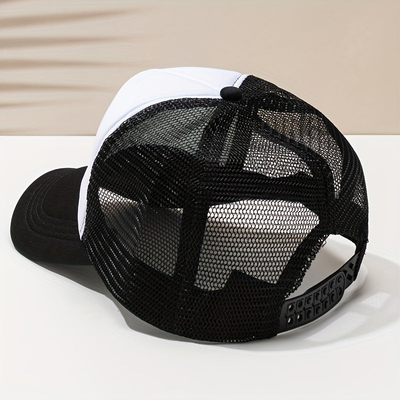 Summer Mesh Trucker Hat Outdoor Sports Baseball Cap Sunshade Sunscreen