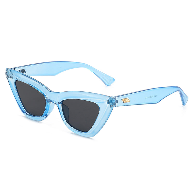 Vintage Cat Eye Sunglasses Classic Punk UV Protection Women Sunshade Eyewear