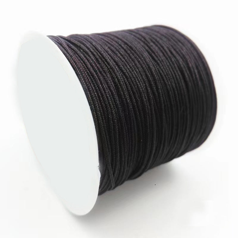 50m Hand Braided Jade Rope for DIY Bracelet Tassel Wire Jewelry Line