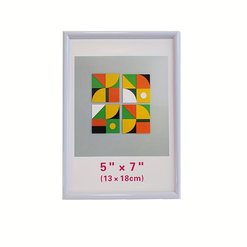 Sweet Moment Photo Frame - Elegant White Picture Frame for Home Decor