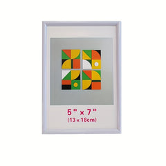 Sweet Moment Photo Frame - Elegant White Picture Frame for Home Decor