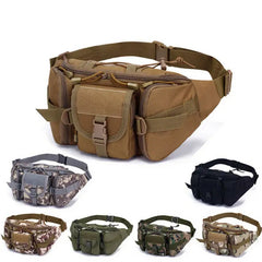 Waterproof Nylon Waist Fanny Pack Tactical Military Sport Bag