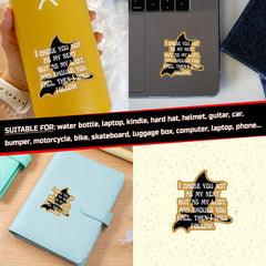 Chose You As My Last Car Sticker Fourth Wing Car Sticker