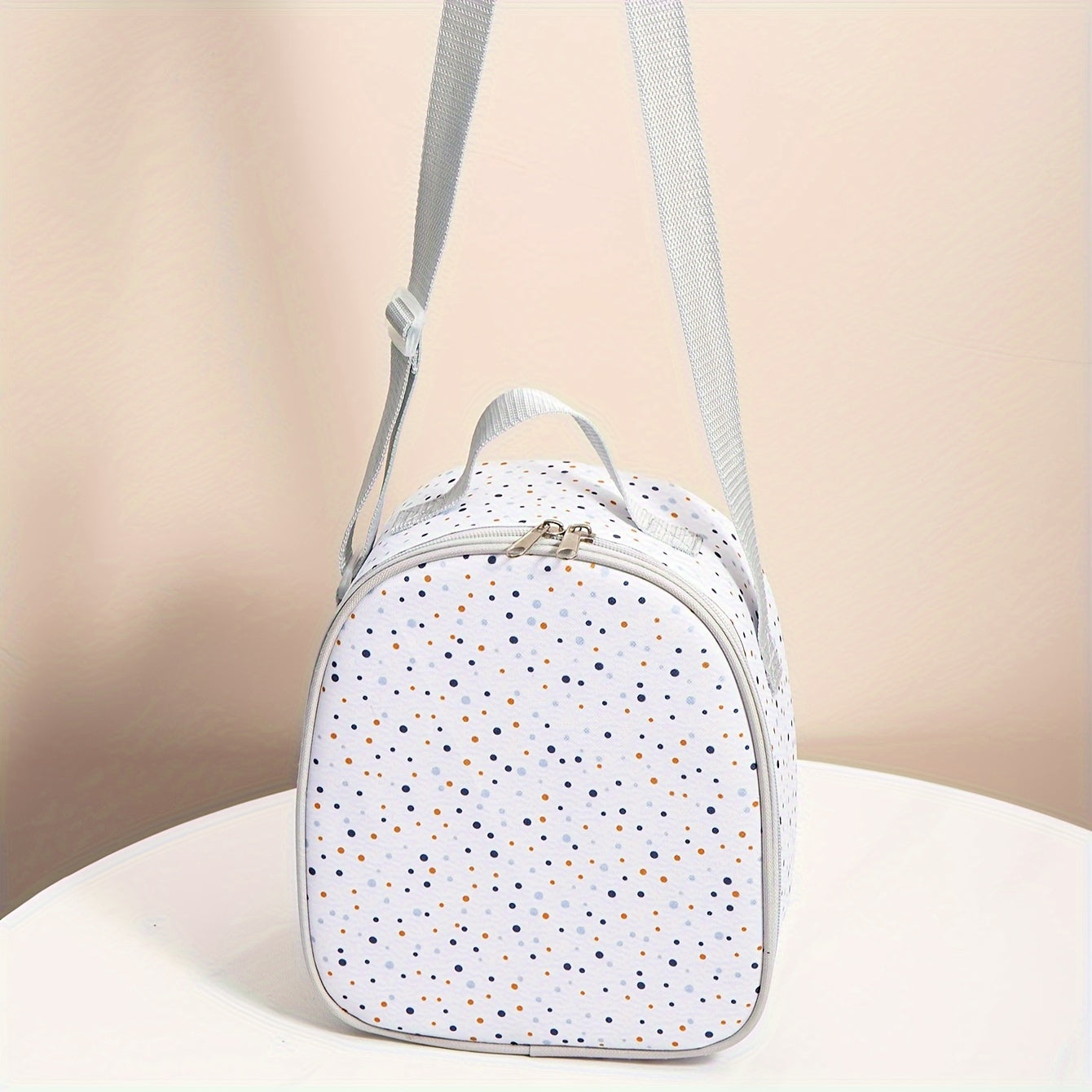 Portable Insulated Lunch Bag For Office Workers Oxford Cloth Lunch Box Bag