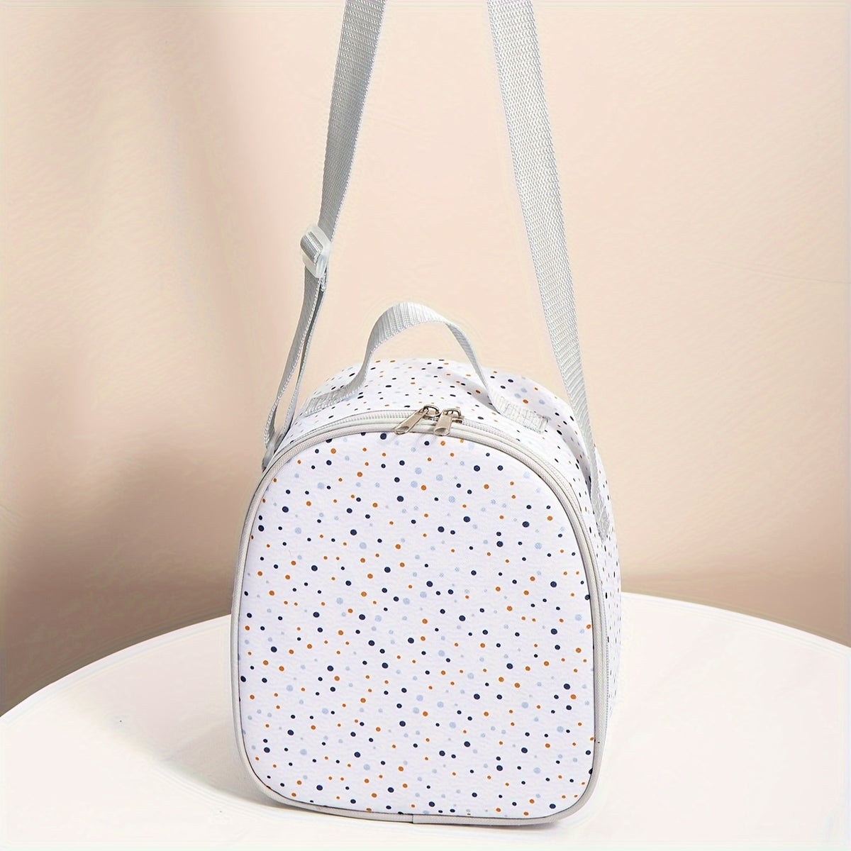 Portable Insulated Lunch Bag For Office Workers Oxford Cloth Lunch Box Bag
