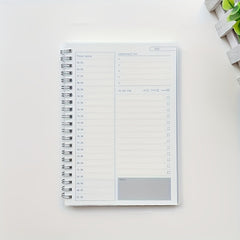 B6 Planner Scheduler Notebook 100 Pages