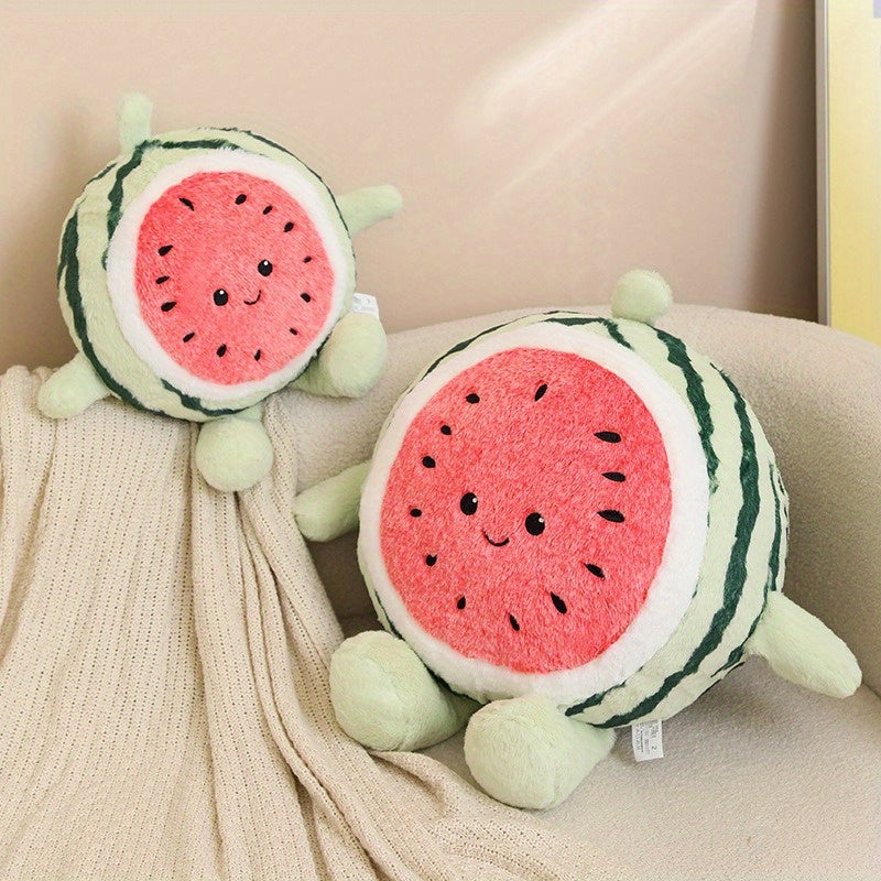Round Watermelon Doll Soft and Comfortable Home Decoration