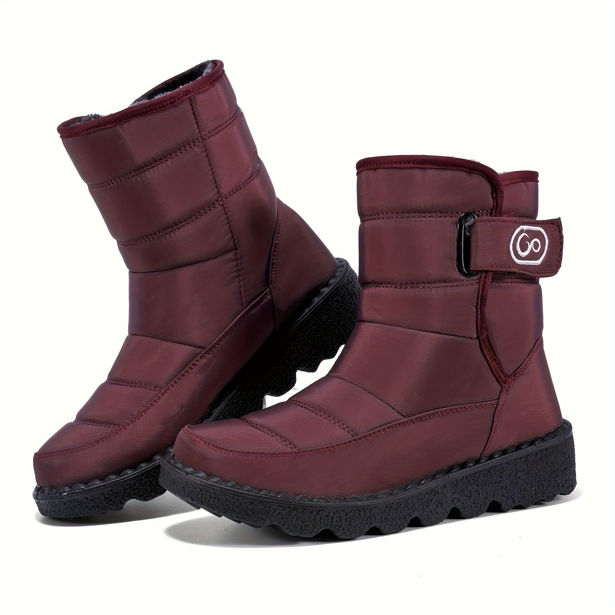 Women's Waterproof Snow Boots Plush Lined Thermal Winter Boots