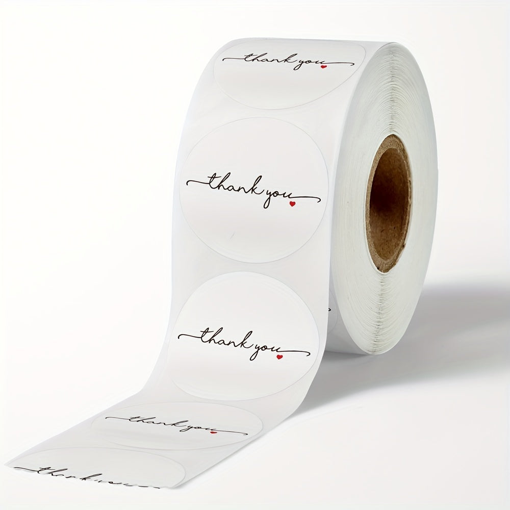 500pcs Thank You Sticker Wedding Seal Stationery Sticker