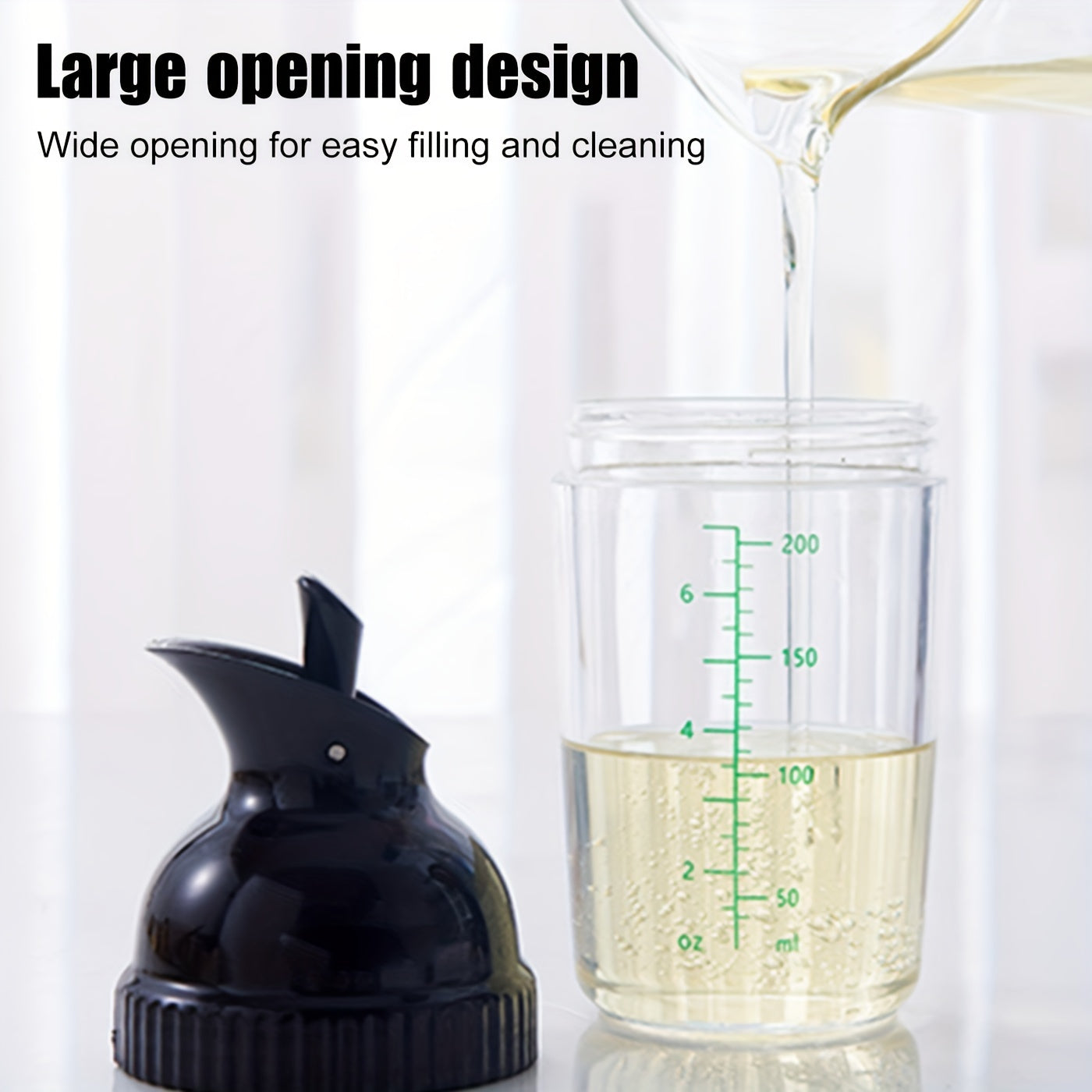 Plastic Sauce Bottle with Scale for Ketchup, Jam, Salad Dressing